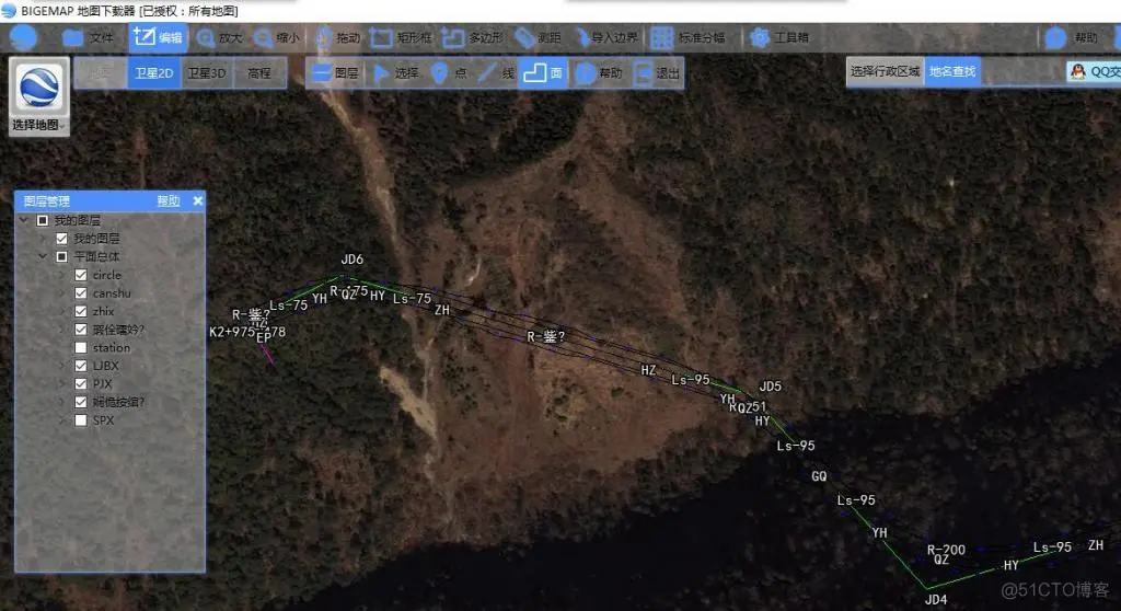 如何制作专题地图（设计、规划、测绘制作图斑）标绘使用详解_BIGEMAP_08